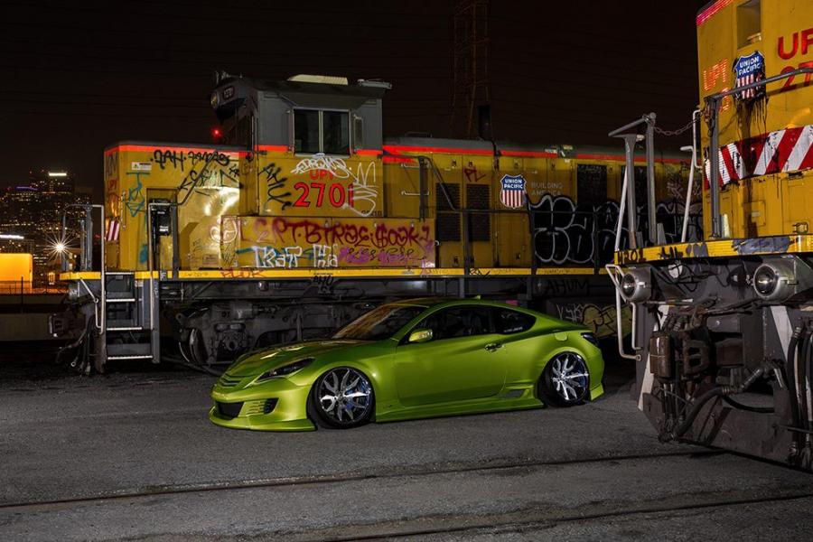  Hyundai Genesis Coupe by Forgiato Wheels 2014 года  (фото 4 из 8)